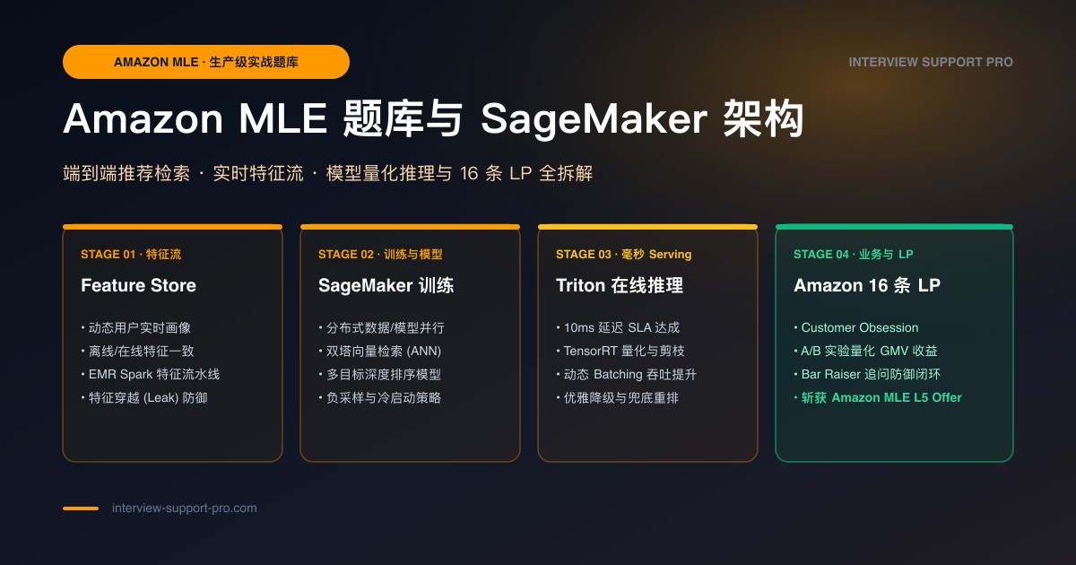 Amazon Machine Learning Engineer 面试题目合集 备考指南与高频考点分析
