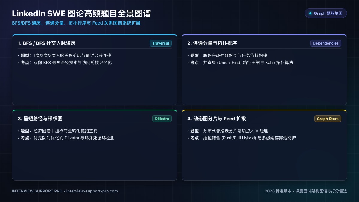 LinkedIn SWE 图论高频题目全景图谱