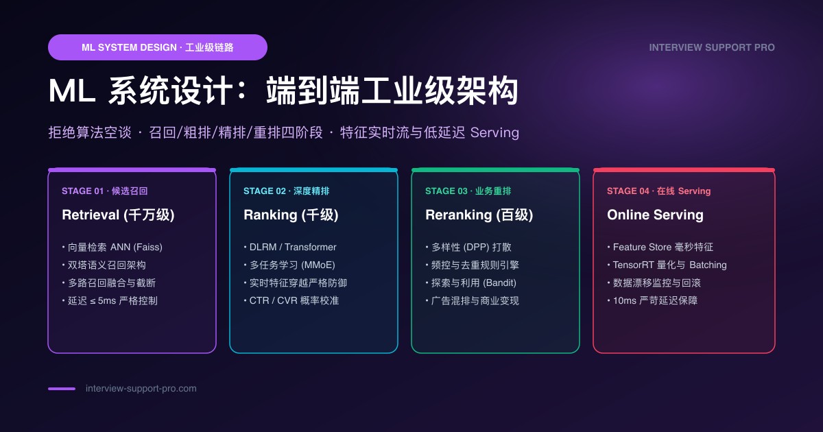 MLE 机器学习系统设计端到端评估框架
